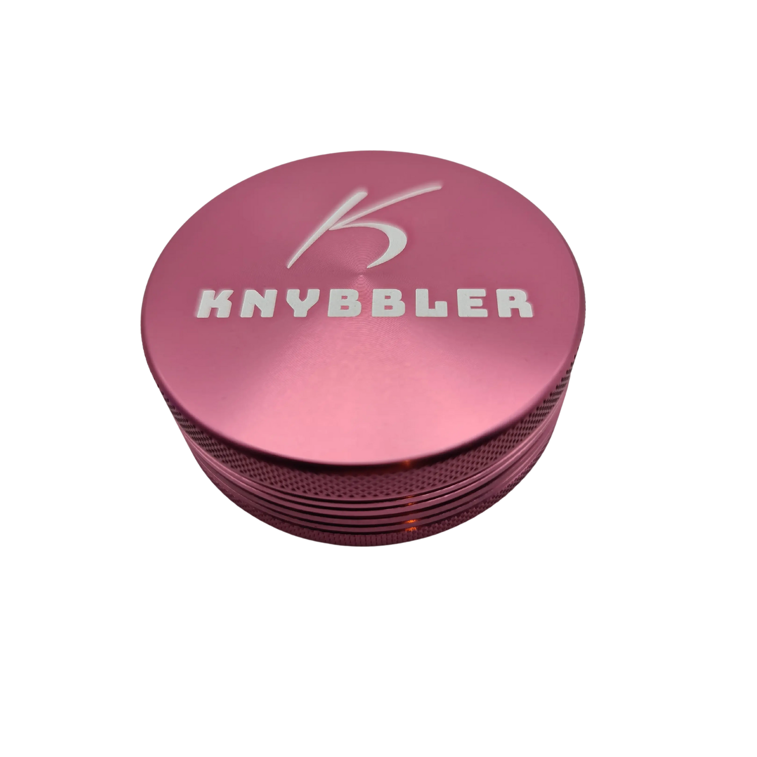 Knybbler's Aluminium Grinder | 2-teilig |  Ø 62 mm | ^ 23mm | rosa Knybbler