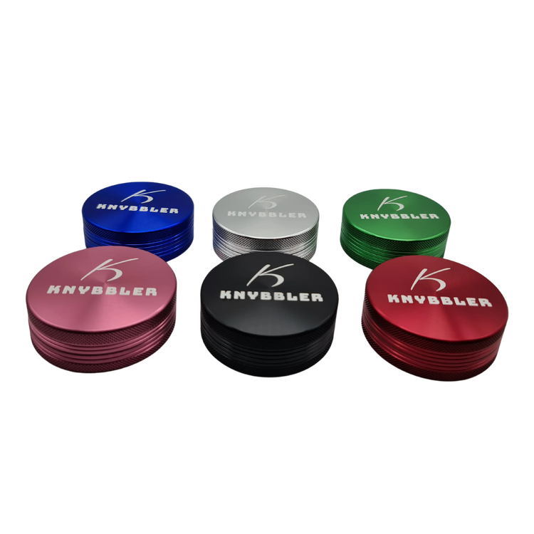 Knybbler's Aluminium Grinder | 2-teilig | Ø 62 mm | ^ 23mm | rosa Knybbler
