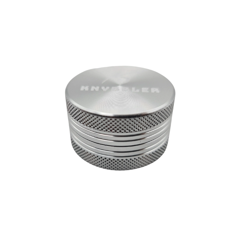 Knybbler's Mini Aluminium Grinder | 2-teilig | Ø 40 mm | ^ 24mm | silber Knybbler