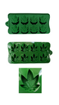 Silikonform Cannabisblatt | Backform für Süßigkeiten, Schokolade, Seife & mehr | BPA-frei lebensmittelecht | DIY Geschenkidee I Knybbler