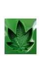 Silikonform Cannabisblatt | Backform für Süßigkeiten, Schokolade, Seife & mehr | BPA-frei lebensmittelecht | DIY Geschenkidee I Knybbler
