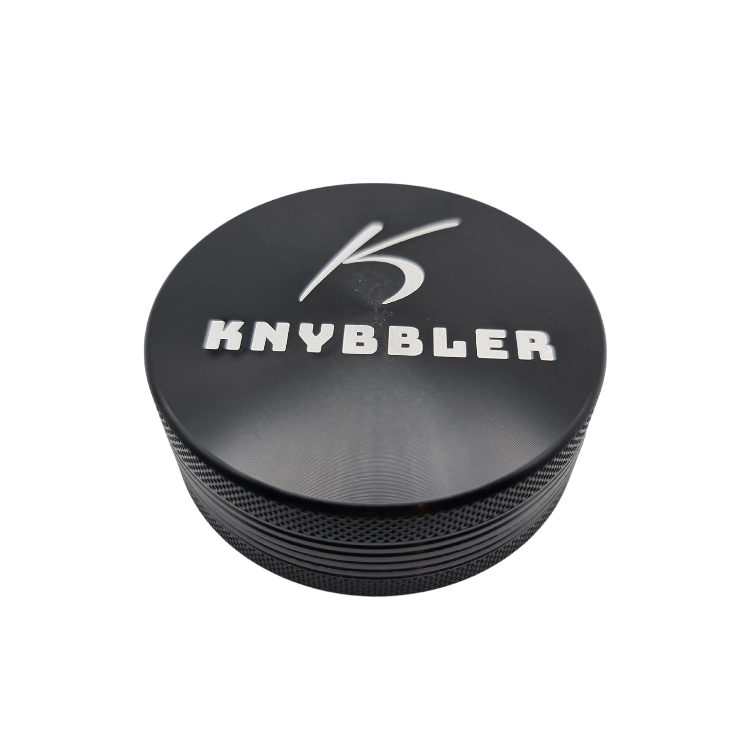 Knybbler's Aluminium Grinder | 2-teilig |  Ø 62 mm | ^ 23mm | schwarz Knybbler