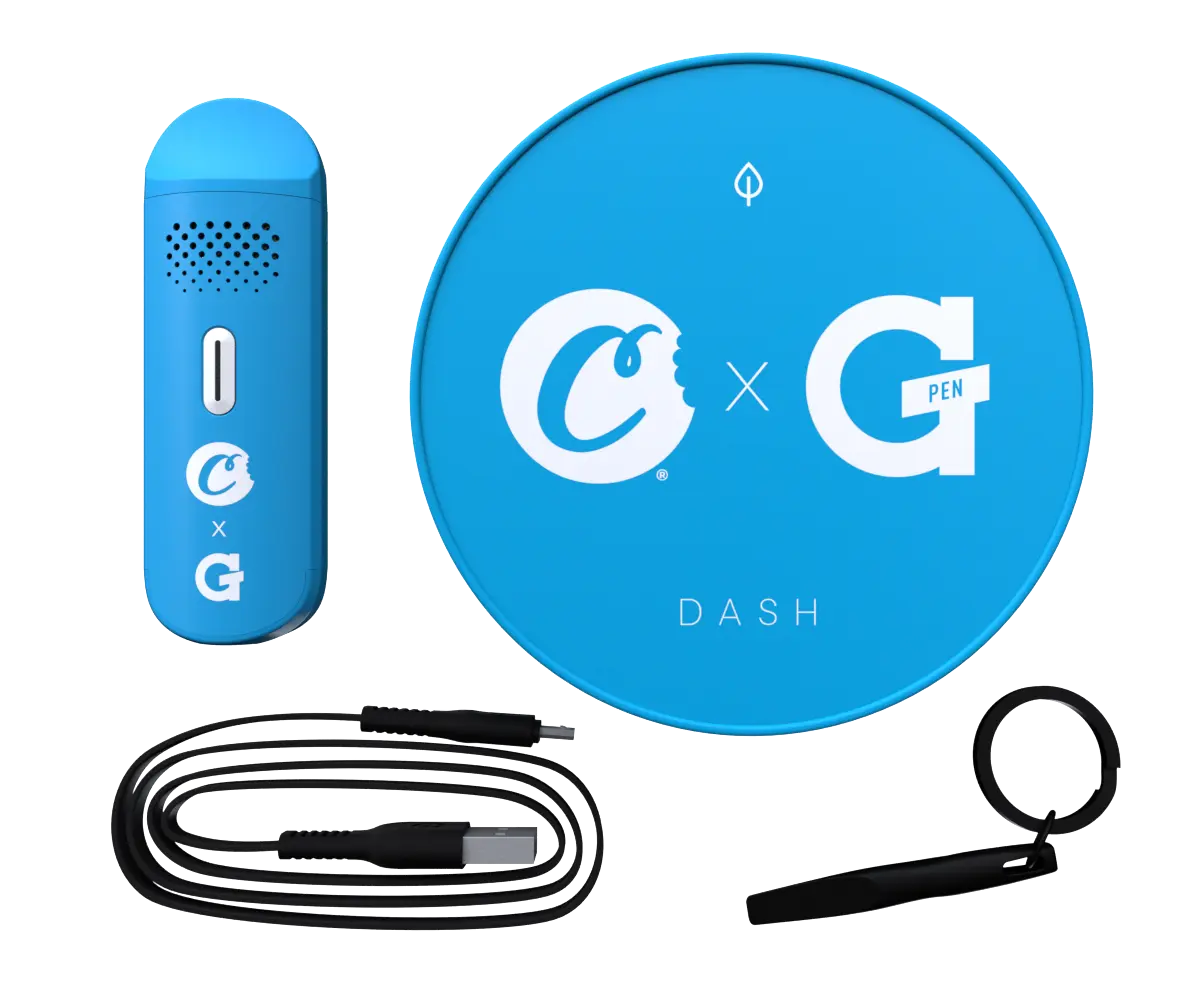 Cookies x G Pen Dash Vaporizer Knybbler