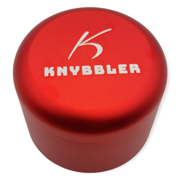 Knybbler's Cannapuck 2.0 Metall Dose ø55x46mm (rot) Knybbler