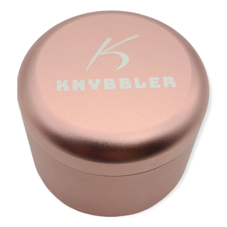 Knybbler's Cannapuck 2.0 Metall Dose ø55x46mm (rose gold) Knybbler